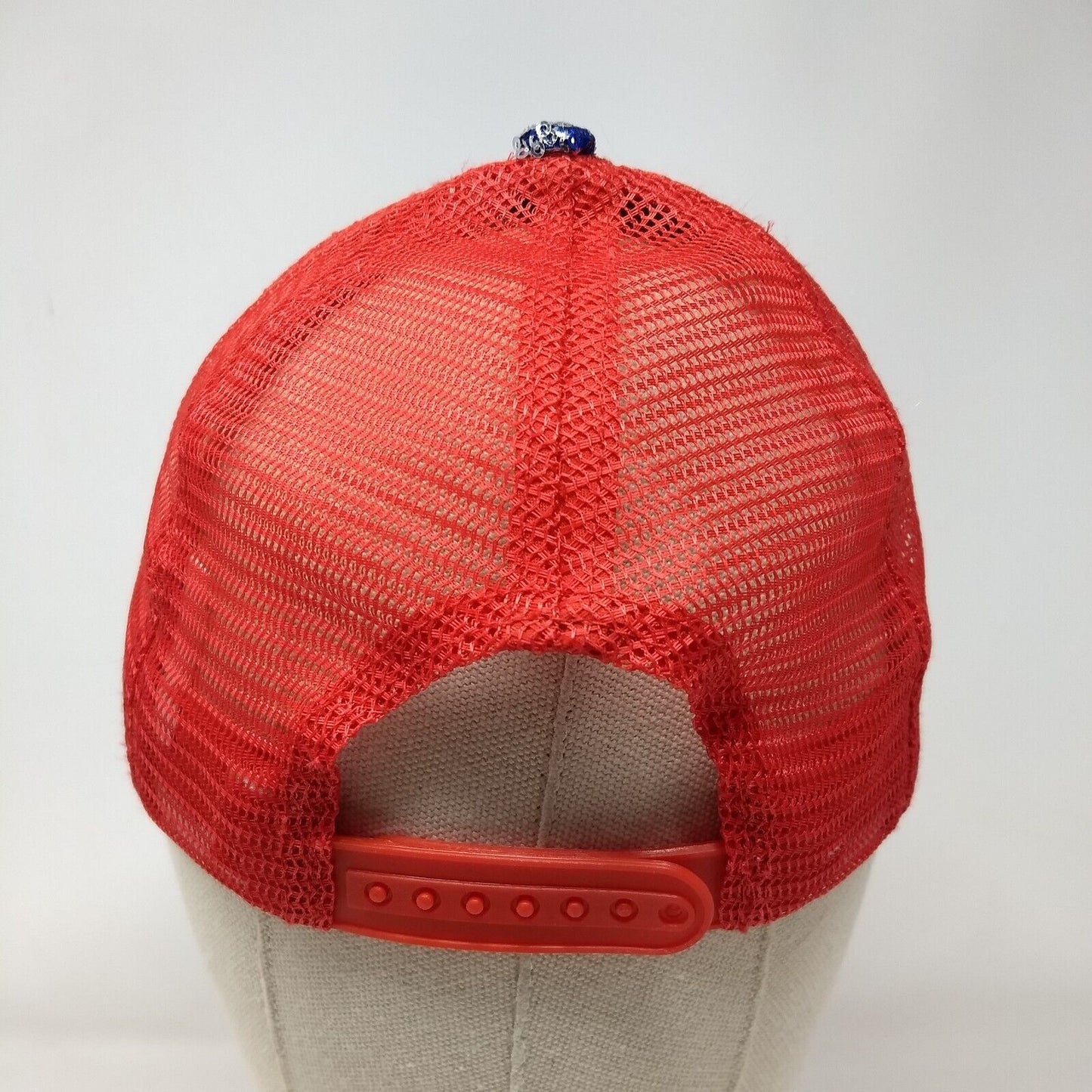 Stars Sequin Snapback Trucker Hat Multi OSFA Mesh Back Colorblock