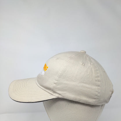 Roaring Springs Water Park Strapback Hat Tan One Size Port & Company