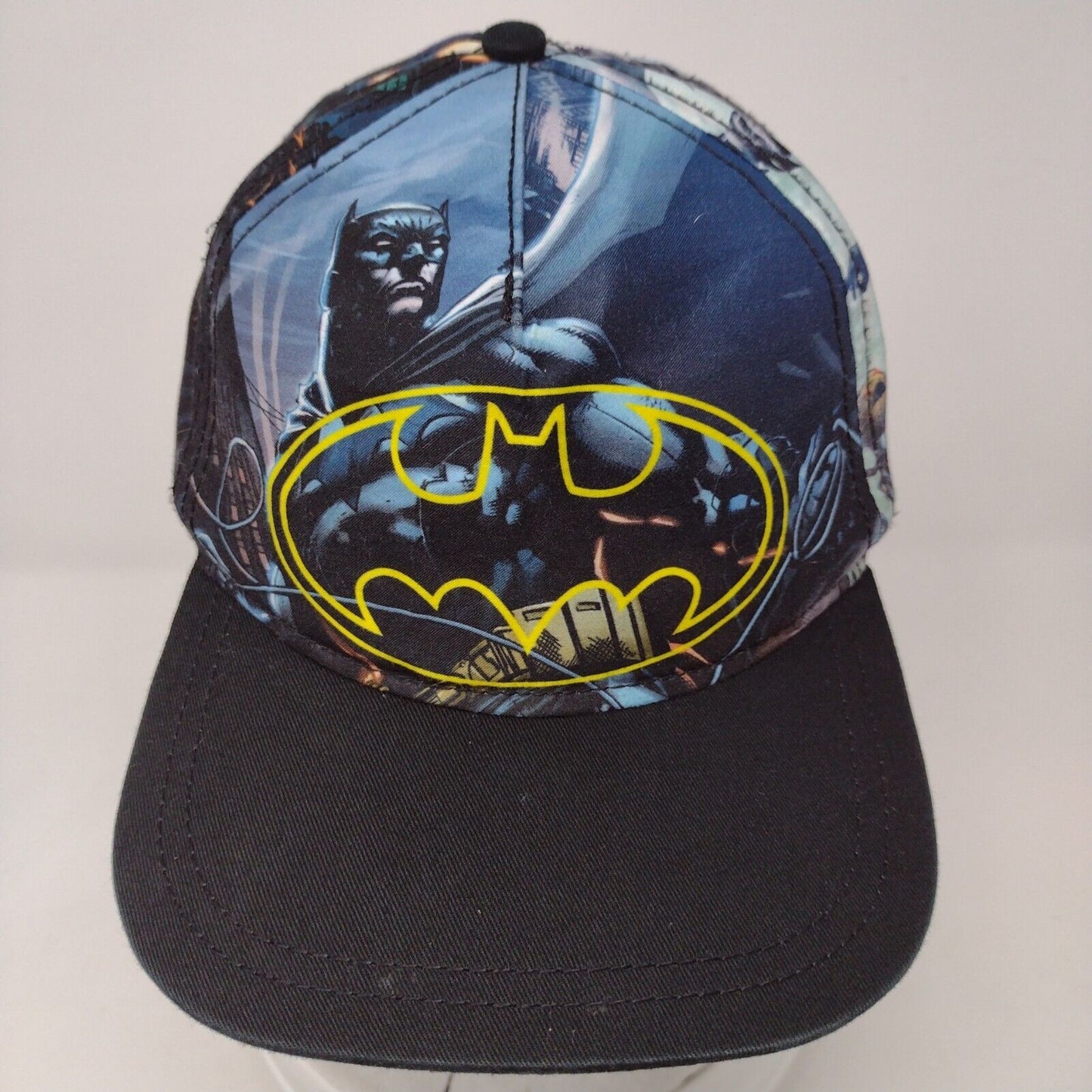 Batman Snapback Hat Multicolor Youth OSFM Adjustable DC Comics Superhero