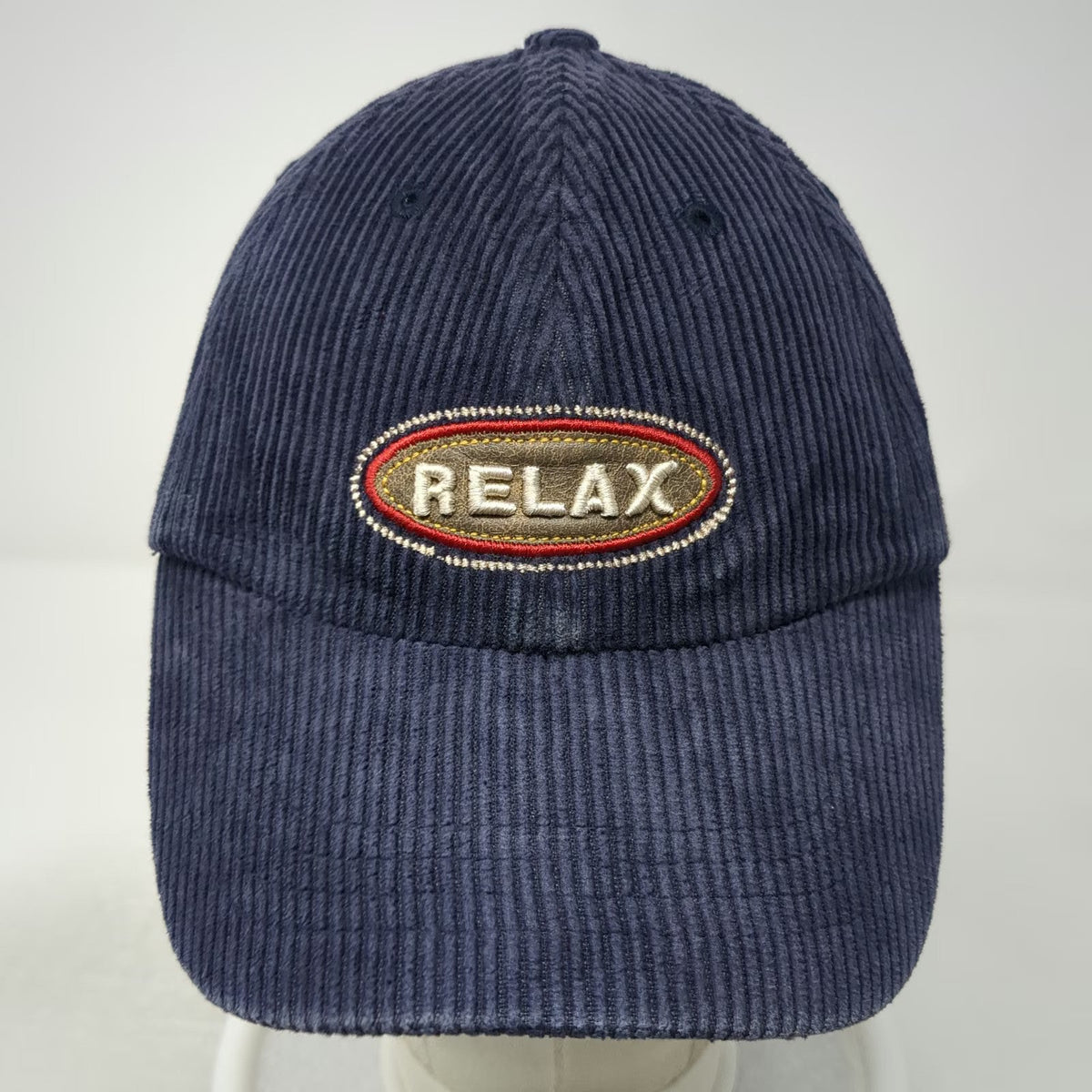 Tommy Bahama Baseball Cap Blue One Size Corduroy Silk Cotton Relax Slideback Hat