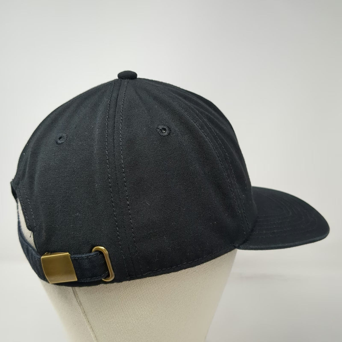 Known Supply Bird & Branch 5 Panel Hat Black One Size Organic Cotton Slideback