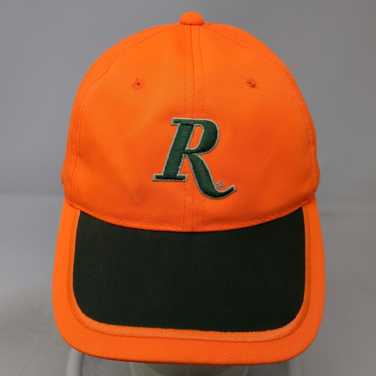 Remington Baseball Cap Orange One Size Idaho Elk Camp 2004 Hunting Safety Hat