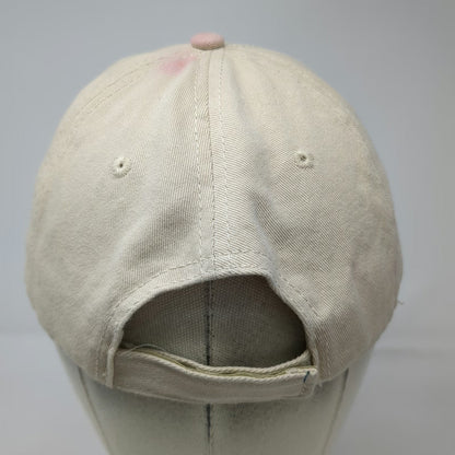 C-Side Sales Baseball Cap Beige One Size Strapback Palmetto Moon Hilton Head Hat