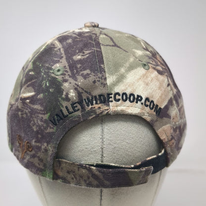 Vie Baseball Cap Green Camo One Size Valley Wide Cooperative Agriculture Hat