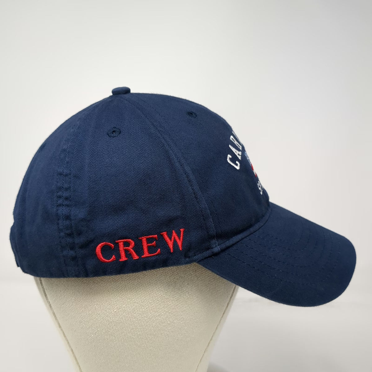 Carnival Baseball Cap Blue One Size Strapback Embroidered American Flag Crew Hat