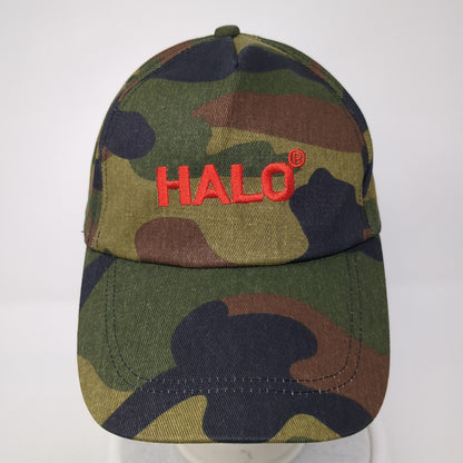 Halo Baseball Cap Multicolor One Size Adjustable Embroidered Camouflage 6 Panel