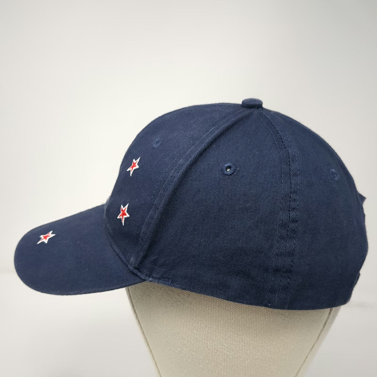 Hallifax Baseball Cap Blue One Size New Zealand Souvenir Stars Cotton hat
