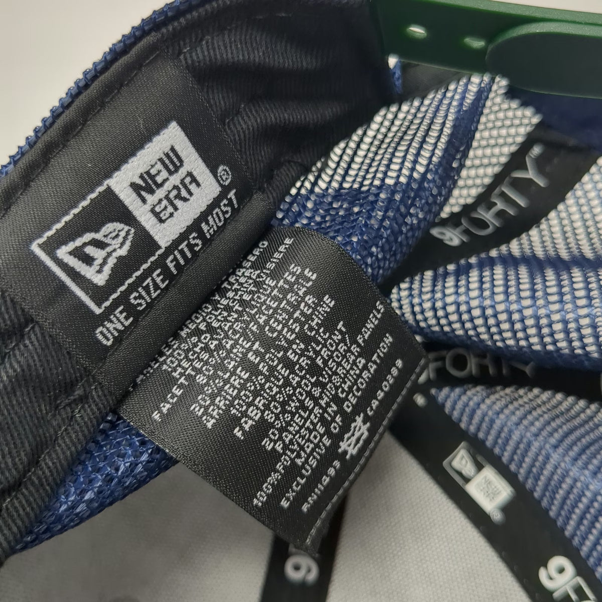 Utah Jazz NBA New Era Trucker Hat Gray Blue Green One Size Snapback Mesh 9FORTY