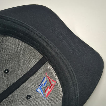 Richardson Trucker Hat Black Gray One Size Mesh Snapback Inventure Structured