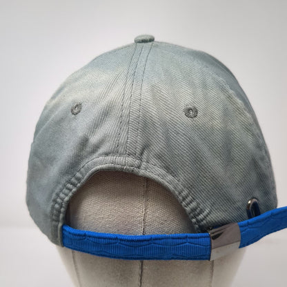 Jaguar Baseball Cap Gray One Size Adjustable Logo Rubber Patch Automotive Hat