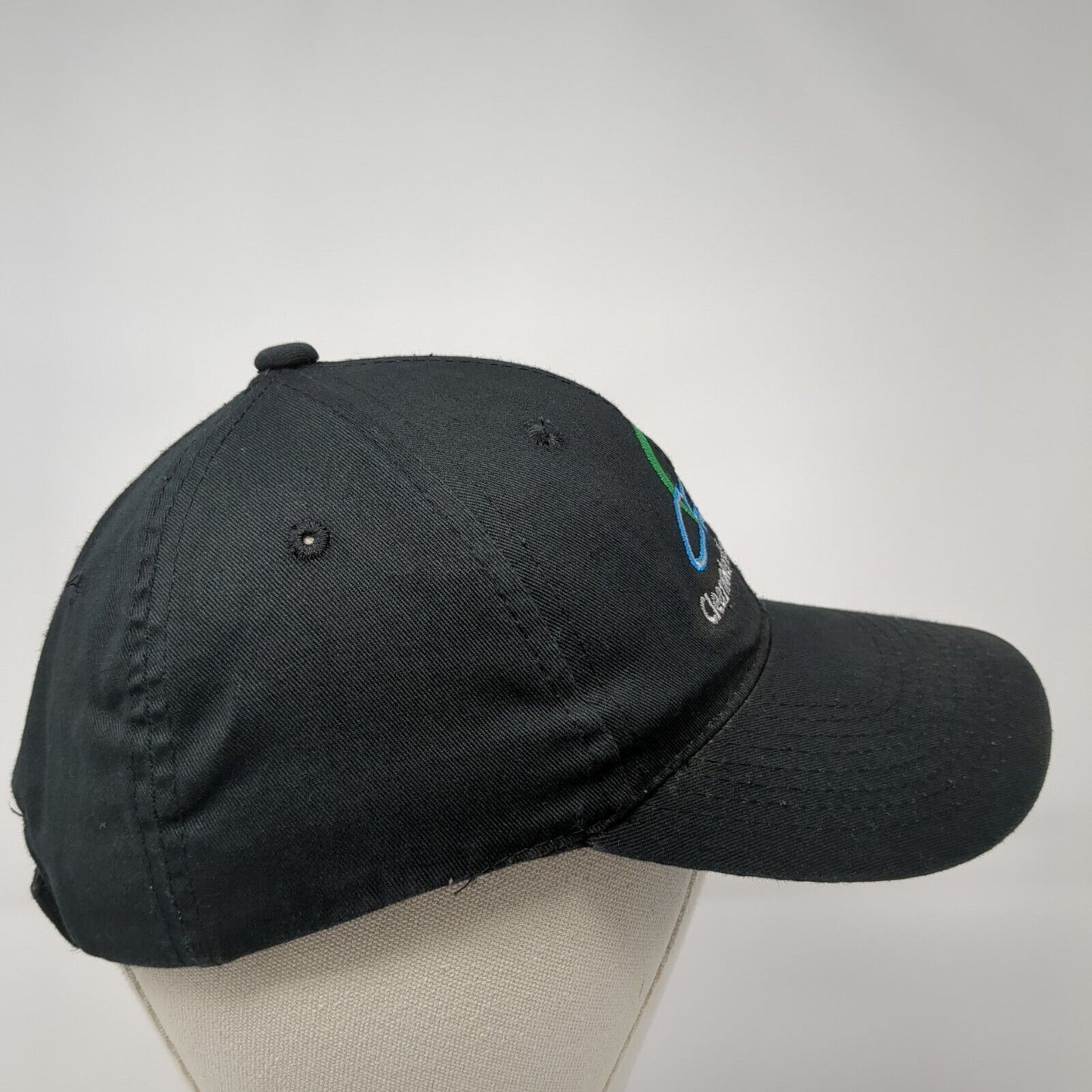 Clearwater River Company LLC Strapback Hat Black One Size Outdoor Cap