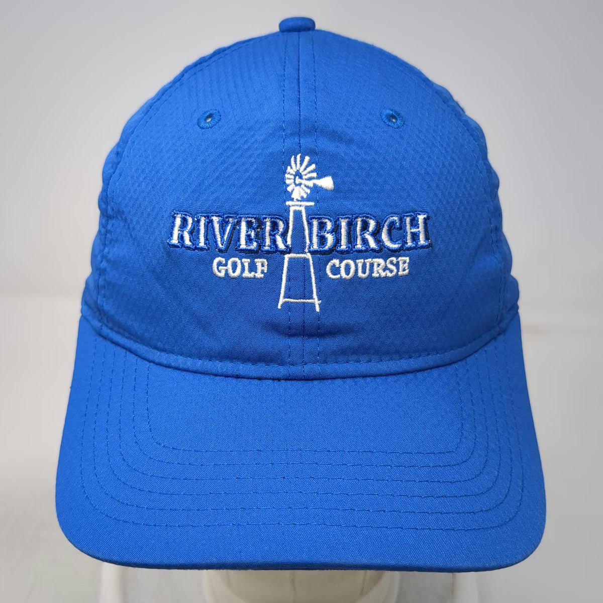 Legendary Baseball Cap Blue OS River Birch Golf Course Windmill Hat Performance