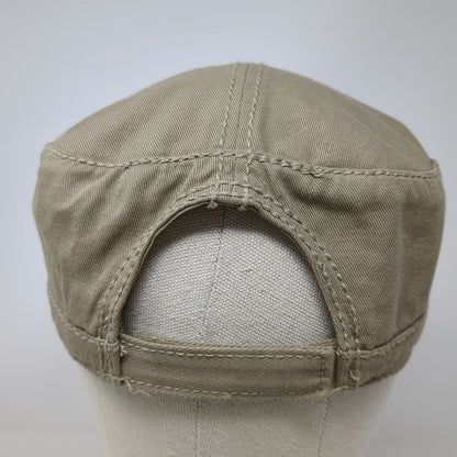 Union Resource Marketing Army Cap Beige One Size Hat 3m Logo Strapback Cotton