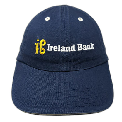 Fahrenheit Ireland Bank Blue Baseball Cap One Size Hat Since 1892 Slideback Navy