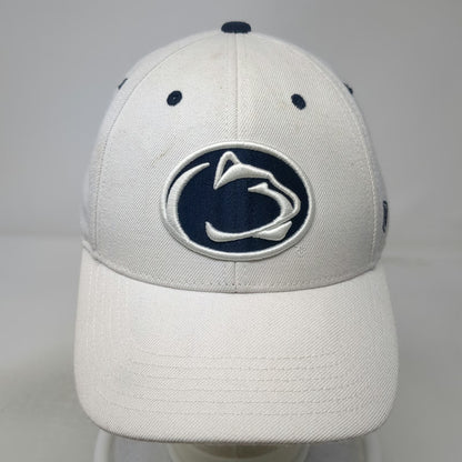 Penn State Nittany Lions NCAA Top of the World Cap White Blue 7 3/8 Fitted Hat