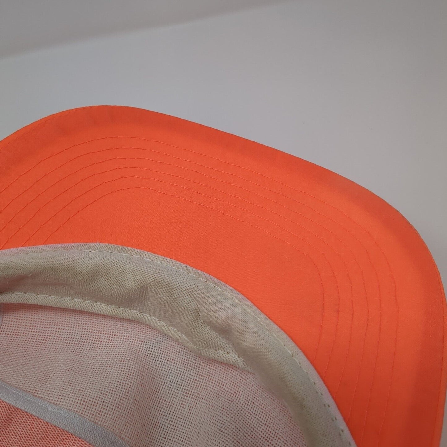Spirit Lake Lodge Yukon Snapback Hat Orange OSFA Adjustable 6 Panel Nylon