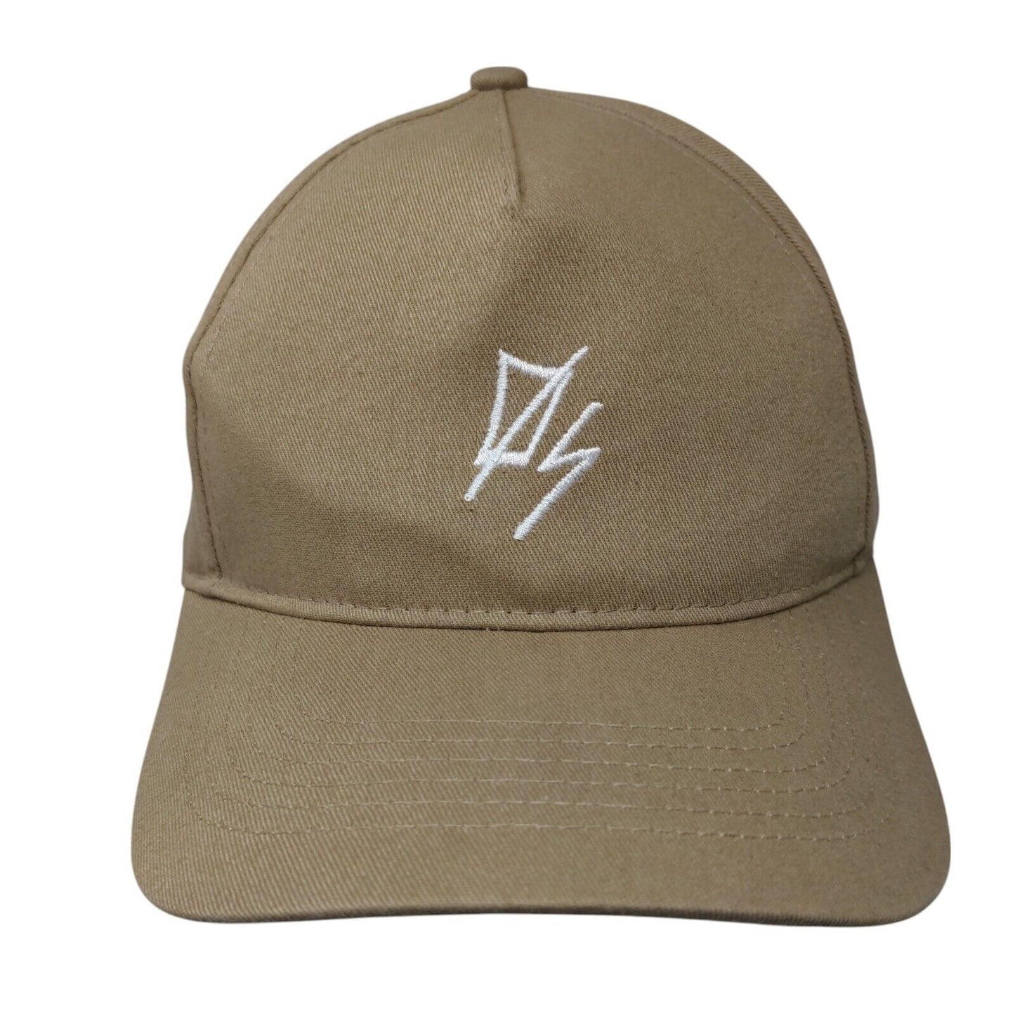 Big X Slideback Hat Tan OSFA Adjustable Embroidered Logo Vent Holes