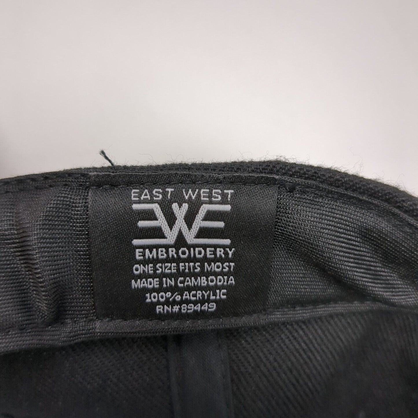 Slane Irish Whiskey Snapback Hat Black OSFM Adjustable Embroidered East West