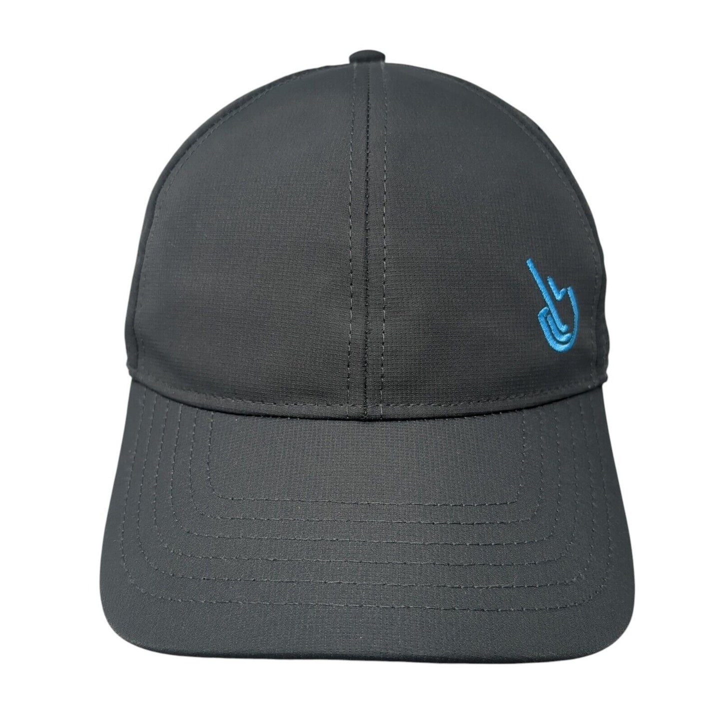 Sysdig Strapback Hat Gray One Size Adjustable Laser Cut Outdoor Cap