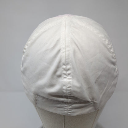 Space Shuttle Program NASA Fitted Hat White One Size Solid Stretch