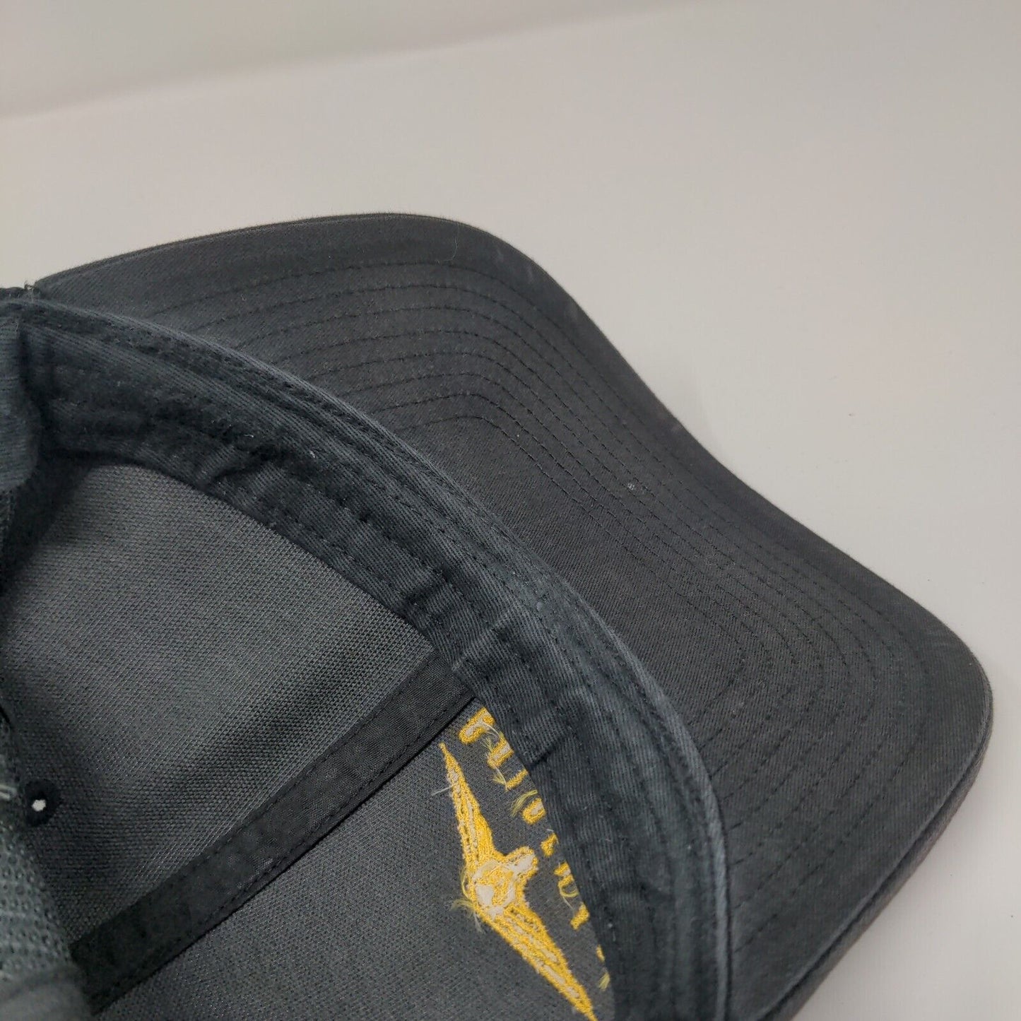 Golden Age Snapback Mesh Back Trucker Hat Black One Size Richardson