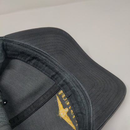 Golden Age Snapback Mesh Back Trucker Hat Black One Size Richardson