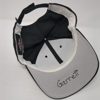 Tigers Baseball Strapback Hat Black One Size Pacific Headwear 6 Panel