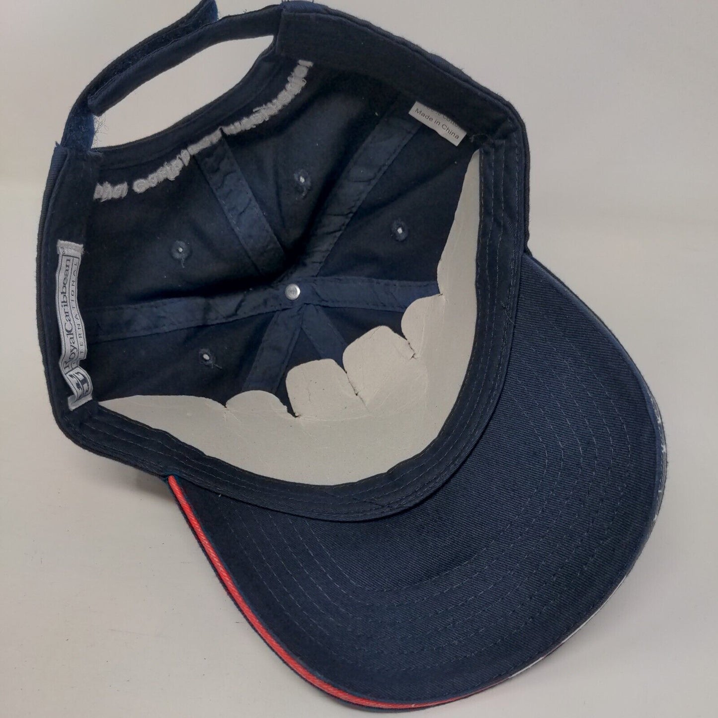 Navigator of The Seas Strapback Hat Blue One Size Adjustable Royal Carribean