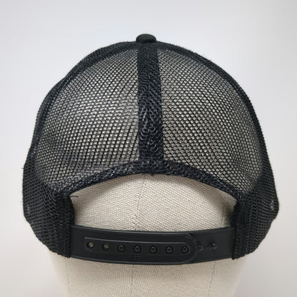 Otto Trucker Hat Black OSFM The Celebration Rope Scrambled Eggs Mesh Snapback