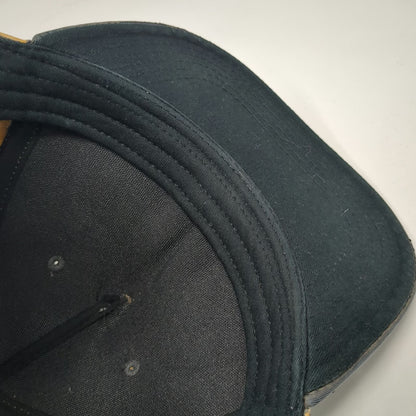 Bioworld Gray 5 Panel Hat One Size Snapback Batman Logo Faux Leather Graphic