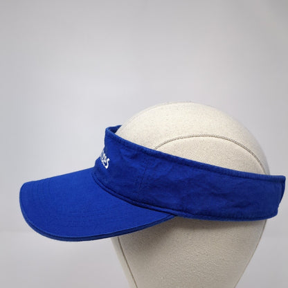 Riss Lake Riptides Sun Visor Hat Blue One Size Adjustable Embroidered Sportsman