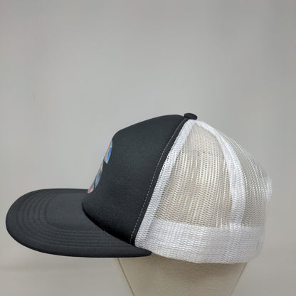 Letter S Unicorn Snapback Mesh Back Trucker Hat Black One Size Big X