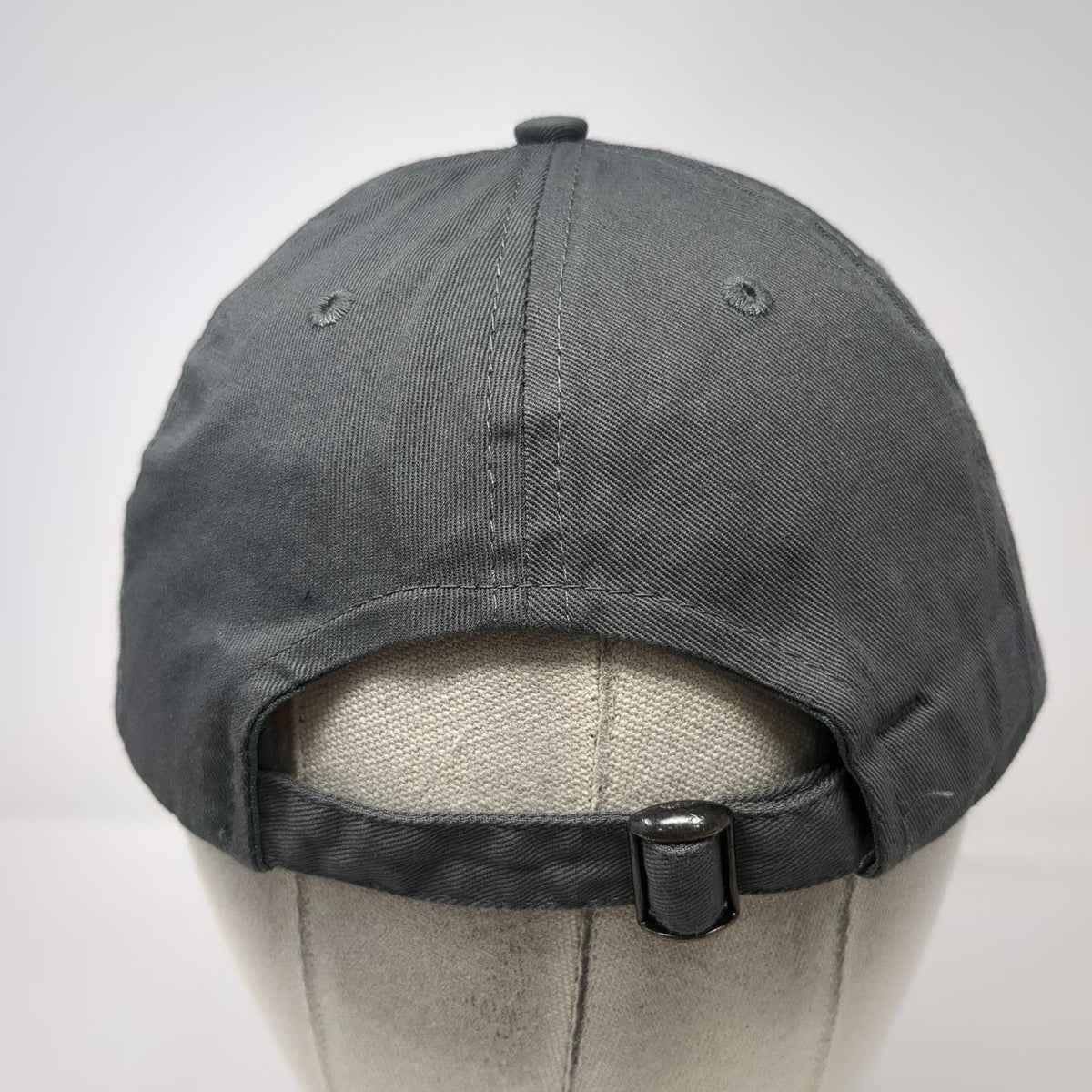 Cabela's Club Baseball Cap Gray One Size Adjustable Yellow Script Logo Hat