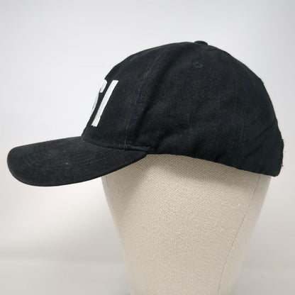 Rothco CSI Black White Baseball Cap One Size Adjustable Cotton Hat Embroidered
