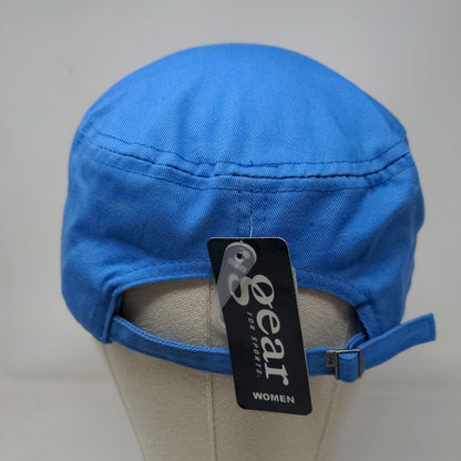 Slidewaters Women's Slideback Cadet Army Cap Hat Blue OSFM W/Tags