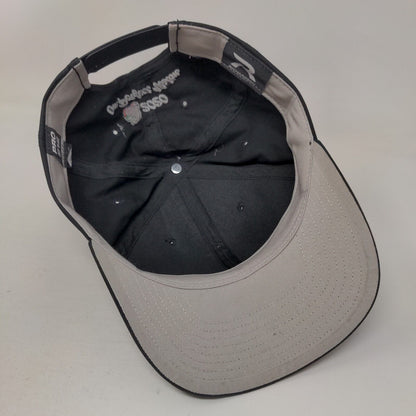 Cool Strawberry Snapback Hat Black M/L Embroidered Richardson Pro 212