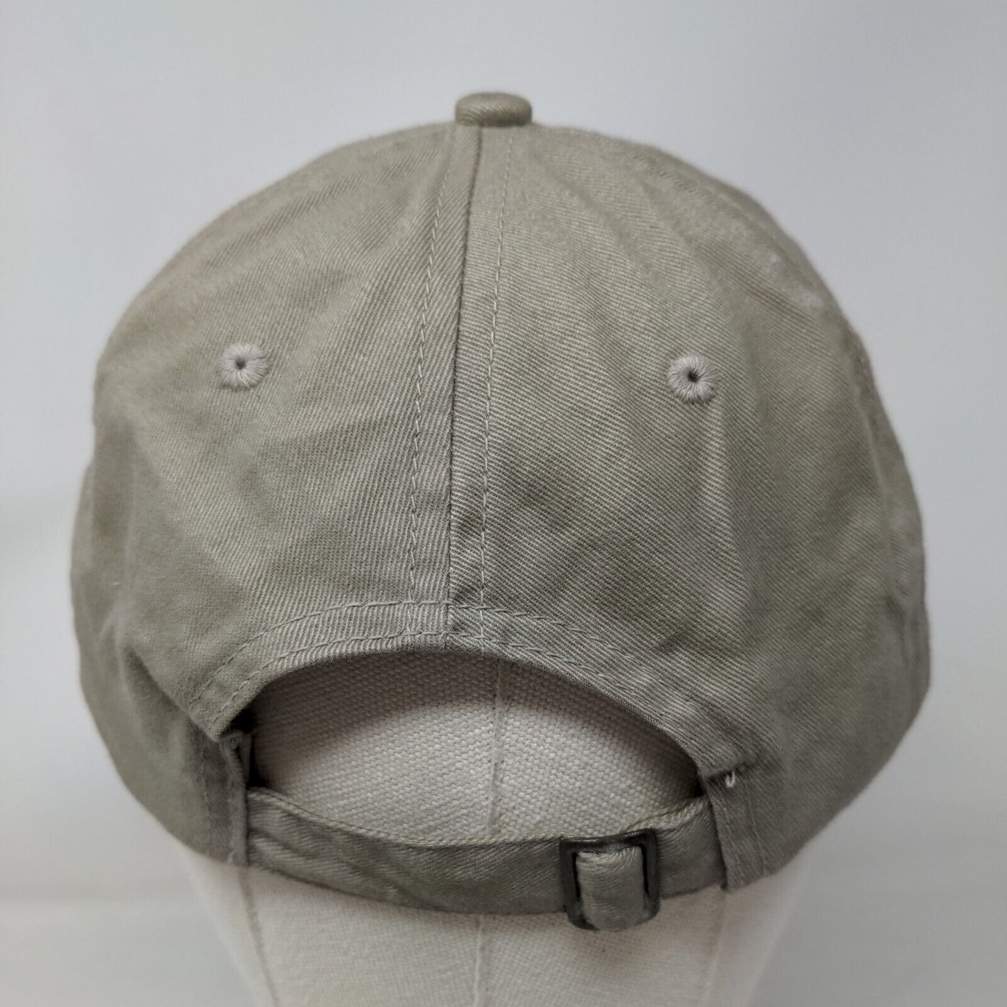 SoCo Crab Slideback Hat Tan OSFM Embroidered Adjustable 6 Panel