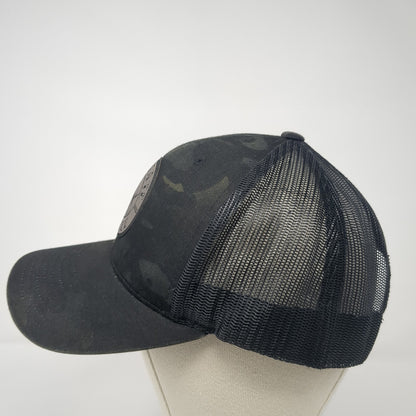 Sea State Coffee Snapback Mesh Back Trucker Hat Multi One Size Yupoong