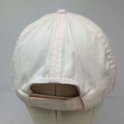 Pink Baseball Cap One Size Cape May Victorian House Embroidery Strapback Hat