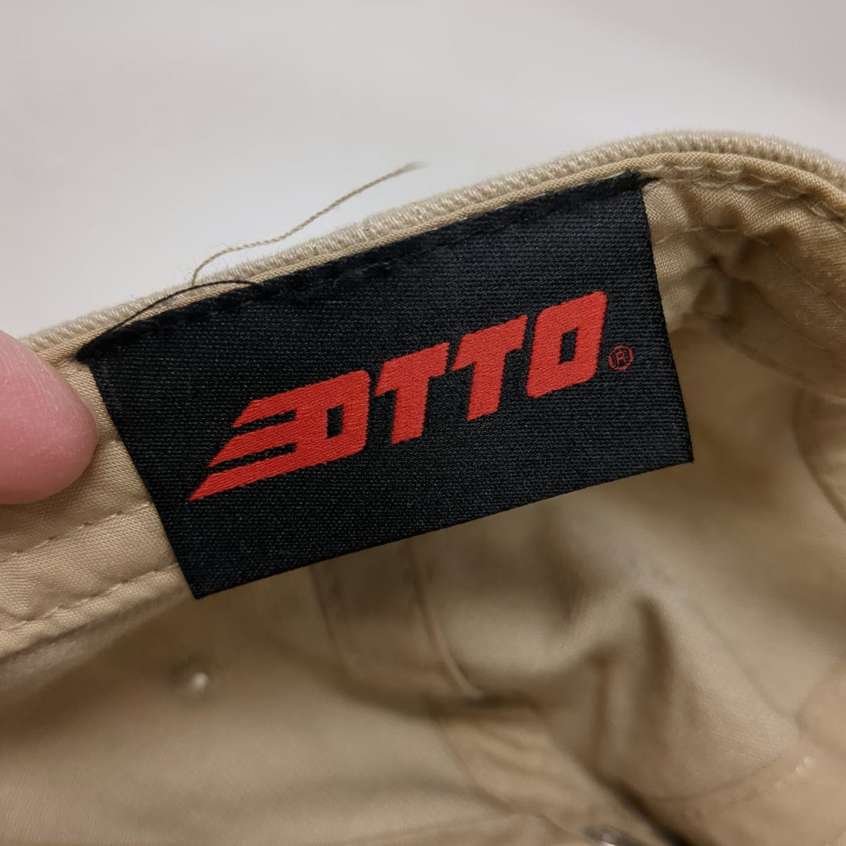 Otto Baseball Cap Beige OSFM Snake River Trading Strapback Western Graphic Hat