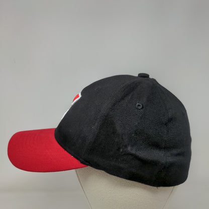 C Combat Softball Fitted Hat Black One Size Embroidered Vent Holes