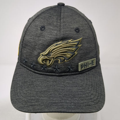 Philadelphia Eagles NFL New Era Gray Cap One Size Salute to Service Camo OSFM