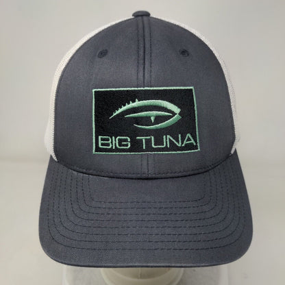 Big Tuna Snapback Mesh Back Trucker Hat Gray OSFA Colorblock Sport-Tek