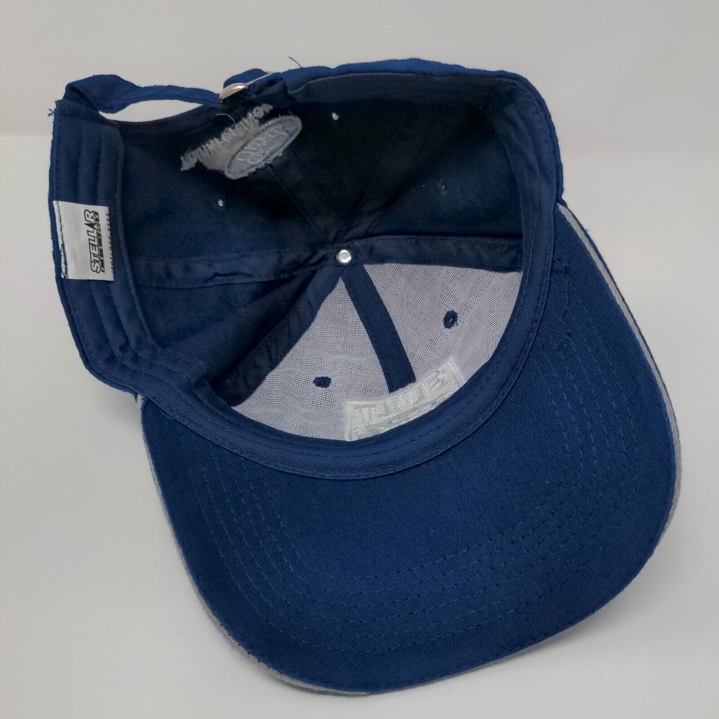 Built Tough Ford Slideback Hat Blue One Size Adjustable Embroidered Cotton