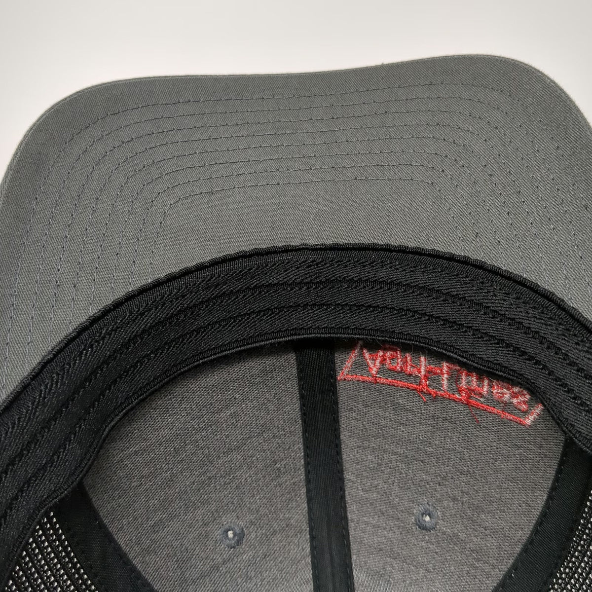 Flexfit Baseball Cap Gray XL Mesh Back Agri-Lines Irrigation Zimmatic Logo Hat