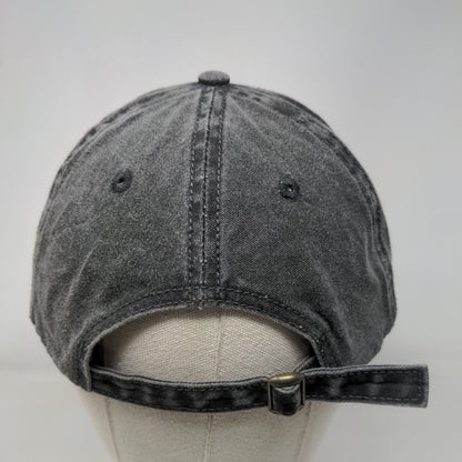 Unbranded Slideback Hat OSFM Adjustable 6 Panel Vent Holes Blank Solid