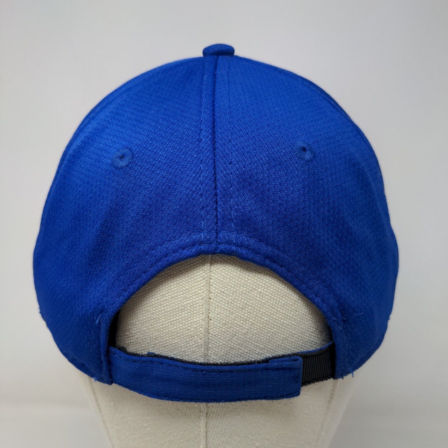 OC Sports Men's Strapback Hat Blue Size OSFM Texas Rangers Embroidered Logo
