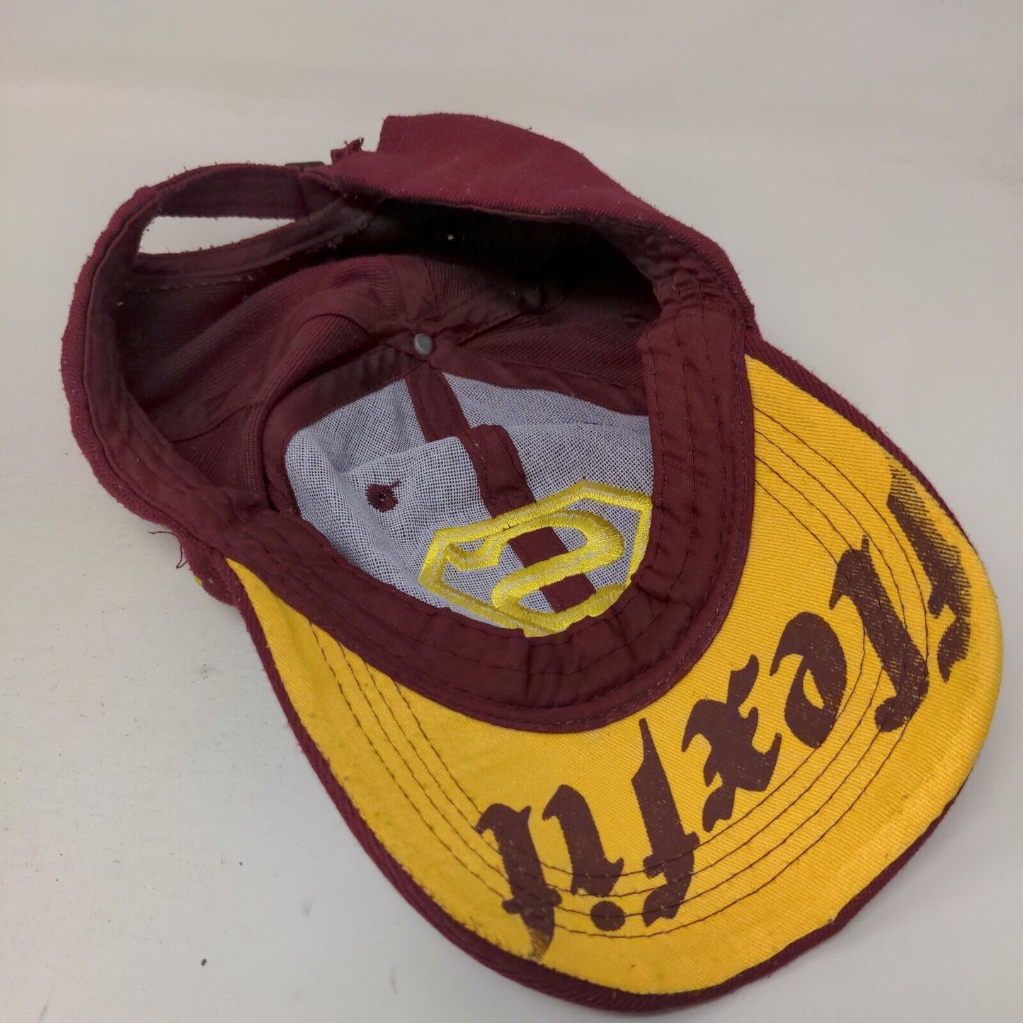 Superman Action Comics Slideback Hat Red One Size Embroidered Flexfit