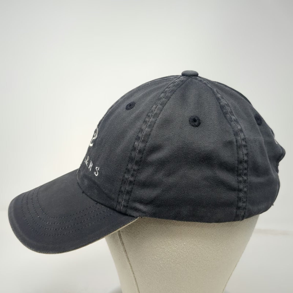 Port Authority Baseball Cap Gray One Size Boise Idaho Anglers Embroidered Hat