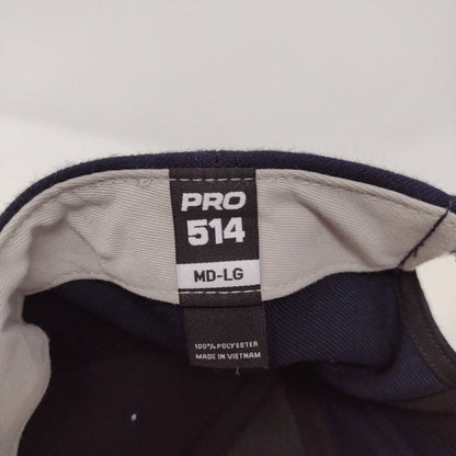 SB Strapback Hat Blue M/L Adjustable Embroidered 6 Panel PRO 514 Richardson